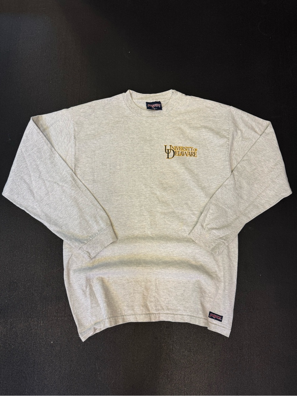 Vintage University of Delaware Gray Long Sleeve